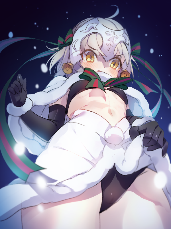 jeanne d'arc alter santa lily (fate and 1 more) drawn by miya_(ete)