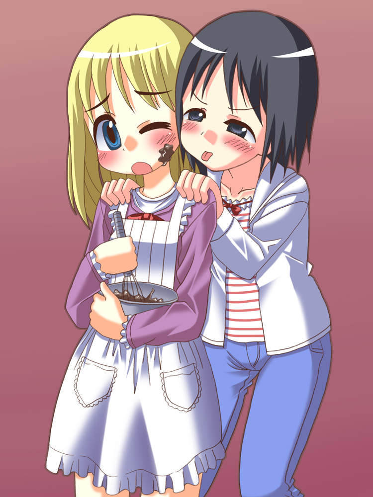 ana coppola and itou nobue (ichigo mashimaro) drawn by kyouyama_(kuromon)