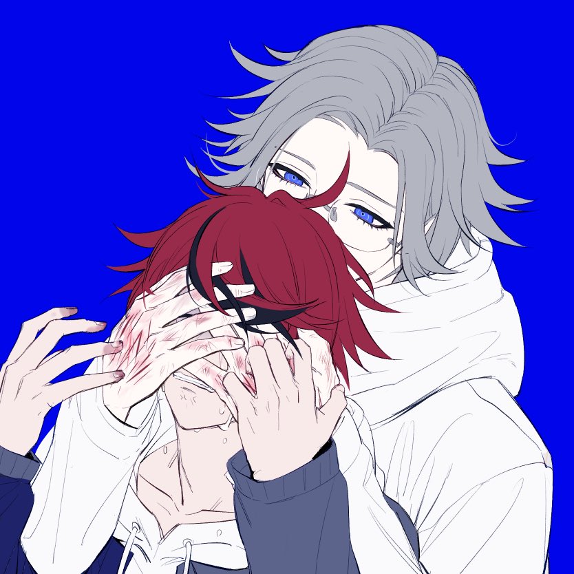 aotsuki eito and sumino takumi (the hundred line -last defense academy-) drawn by seiran_yoroz