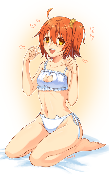 fujimaru ritsuka (fate and 1 more) drawn by mepo_(raven0)