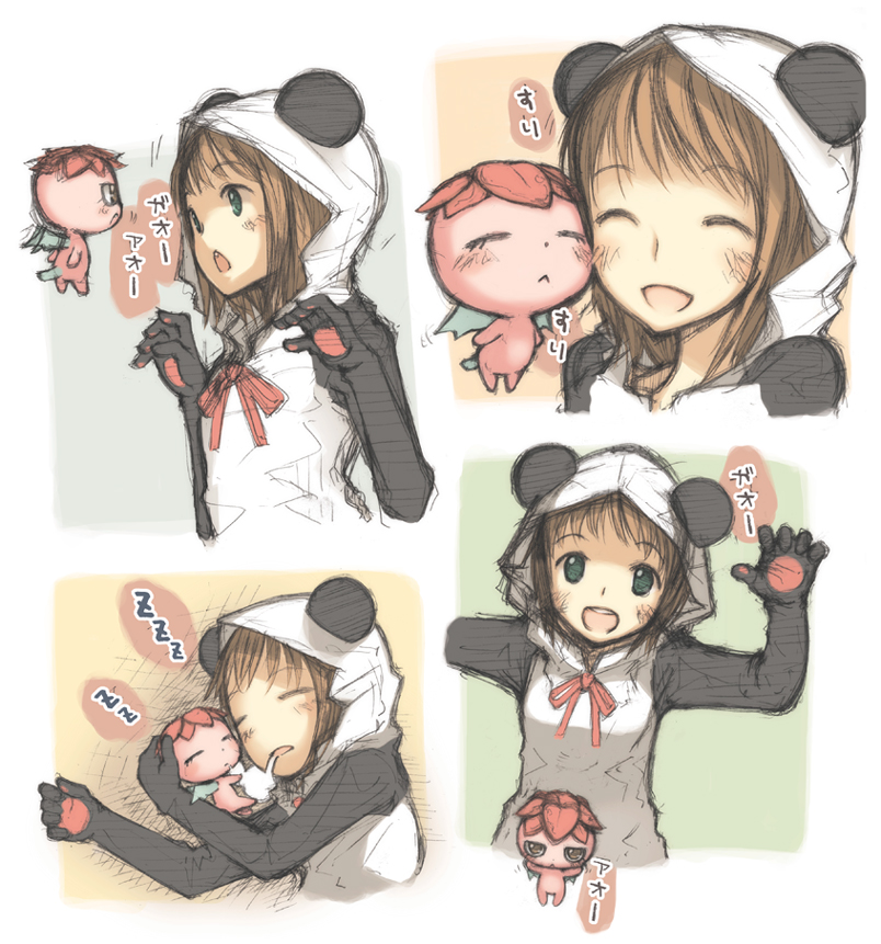 amami haruka (idolmaster and 1 more) drawn by motofumi