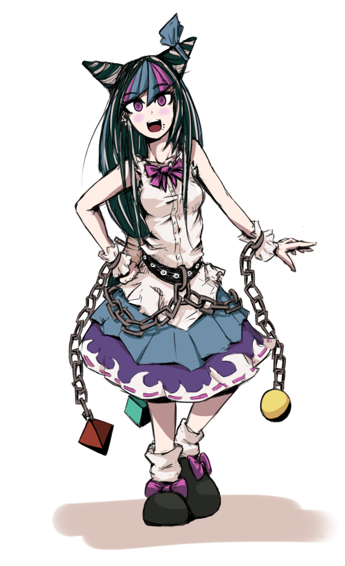 ibuki suika and mioda ibuki (touhou and 2 more) drawn by osakasa