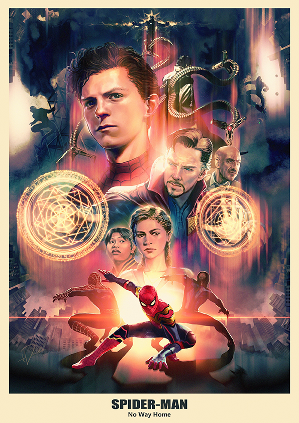 spider-man, peter parker, doctor strange, doctor octopus, green goblin, and 8 more (marvel and 3 more) drawn by tdsuke