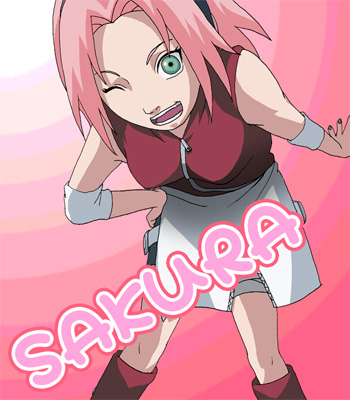 haruno sakura (naruto and 1 more) drawn by pomeranianko