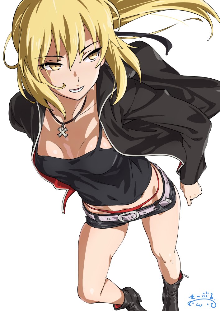 artoria pendragon and saber alter (fate and 1 more) drawn by suna_(sandworks)
