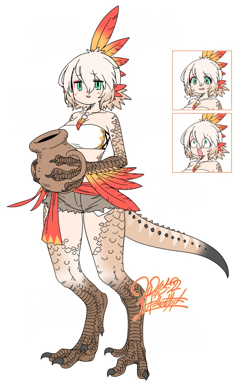 kulu-ya-ku (monster hunter) drawn by yoshida_hideyuki