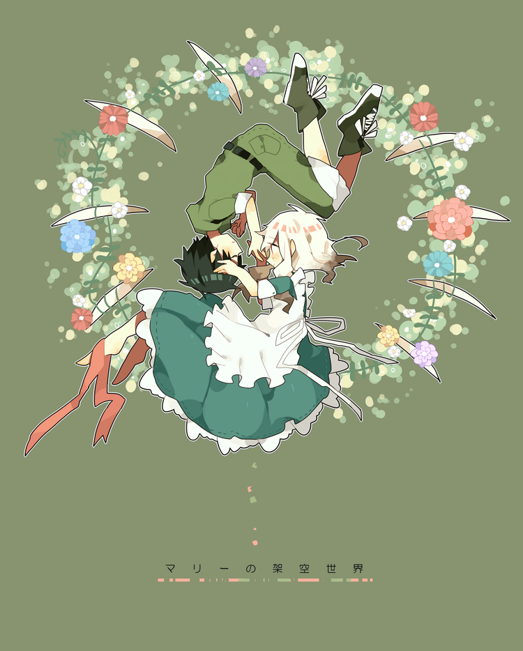 kozakura marry and seto kousuke (kagerou project) drawn by yun_(dust-i1)