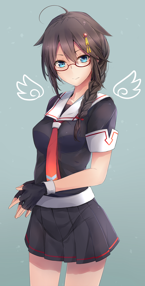 shigure and shigure kai ni (kantai collection) drawn by jenson_tw