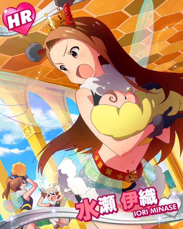 minase iori, futami mami, and futami ami (idolmaster and 1 more)