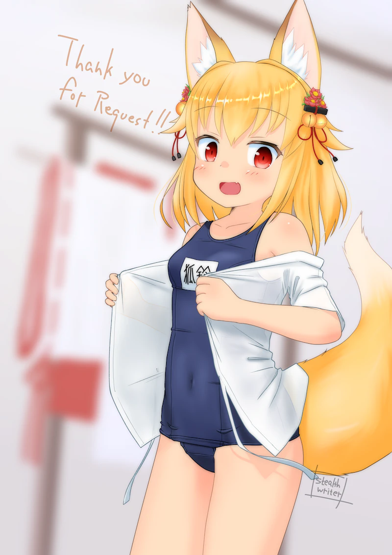 kosuzu rin-chan (original) drawn by stealthwriter