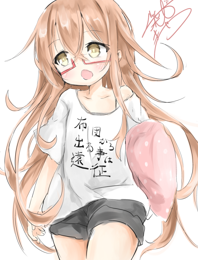 futaba anzu and mochizuki (kantai collection and 2 more) drawn by shibainu_kisetsu