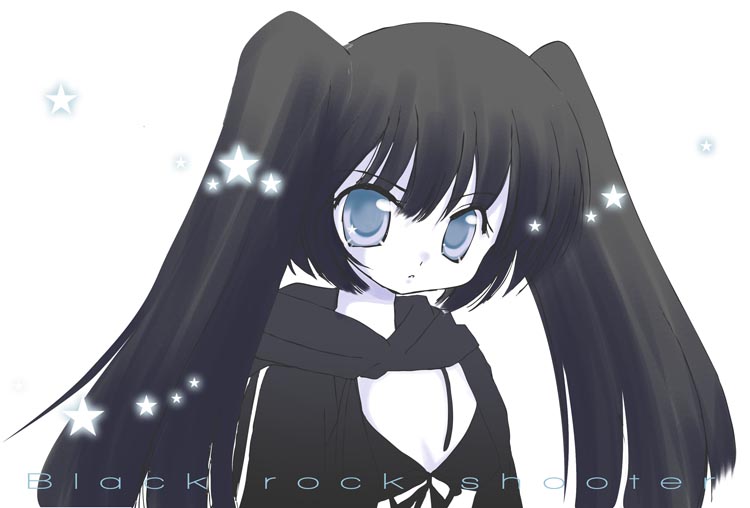 black rock shooter (black rock shooter) drawn by koizumi_ako