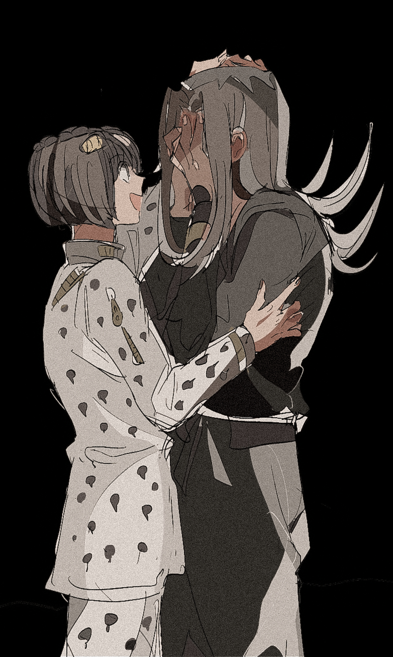 bruno bucciarati and leone abbacchio (jojo no kimyou na bouken and 1 more) drawn by motunikomi
