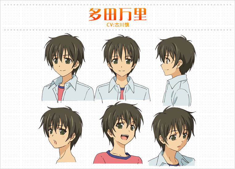 tada banri (golden time) drawn by hasegawa_shin'ya