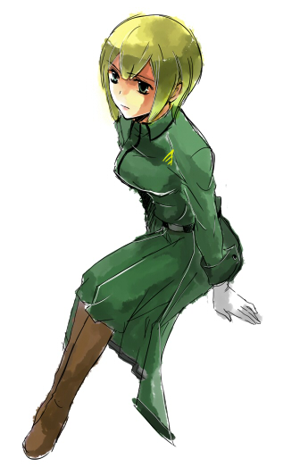 louise halevy (gundam and 1 more) drawn by chobiichi