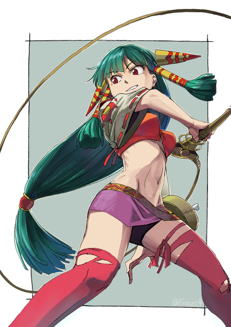 feena (grandia and 1 more) drawn by nekoguchi