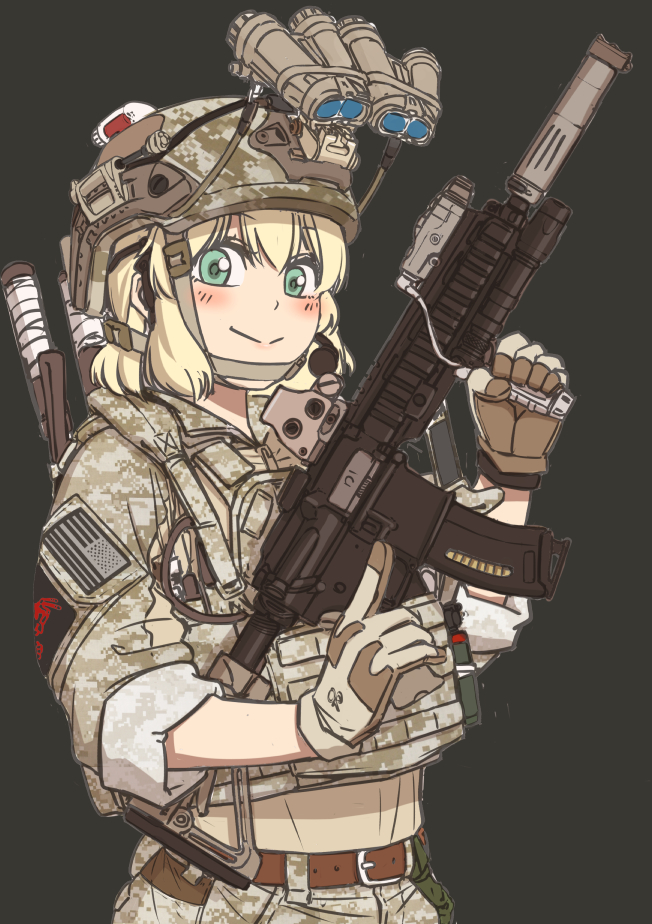 operator-chan (original) drawn by shino_(r_shughart)