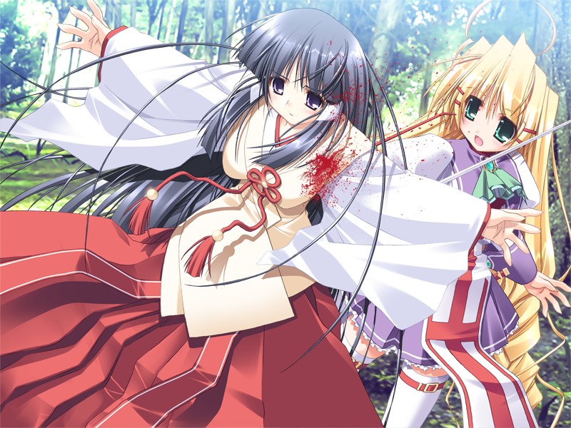 priecia and kagura (prism ark) drawn by oono_tetsuya
