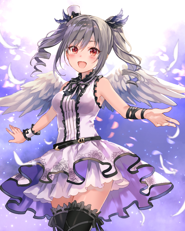 kanzaki ranko (idolmaster and 1 more) drawn by fukahire_(ruinon)