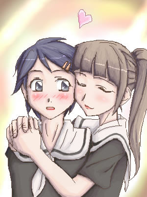 yamaguchi mami and tsukiyama minako (maria-sama ga miteru)