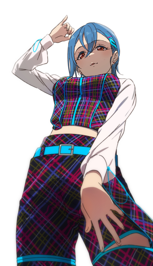 wakana shiki (love live! and 1 more) drawn by pinghaininghai