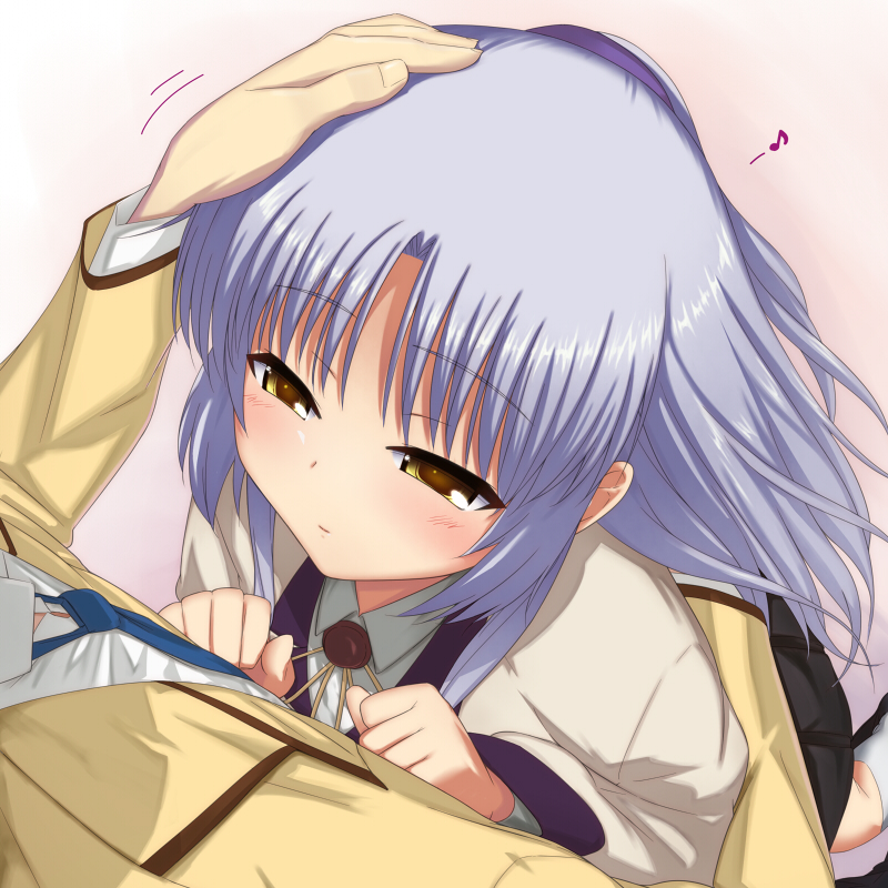 tachibana kanade (angel beats!) drawn by kanna_asuke