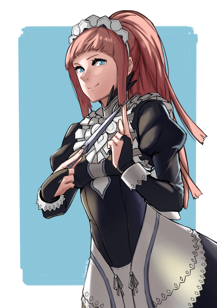 felicia (fire emblem and 1 more) drawn by imdsound