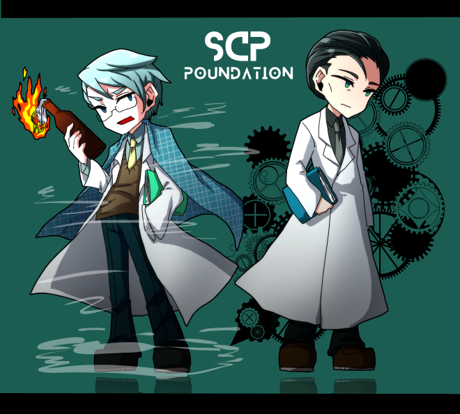 iceberg and gears (scp foundation) drawn by aki-1124