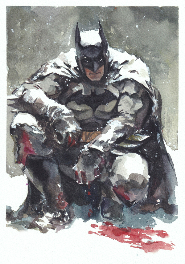 batman and bruce wayne (dc comics and 1 more) drawn by itoscaresme