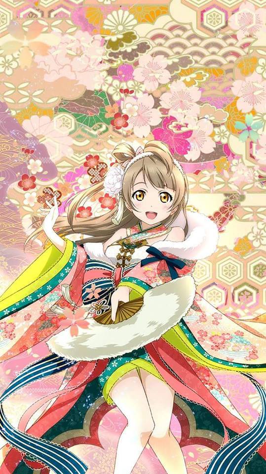 minami kotori (love live! and 2 more)