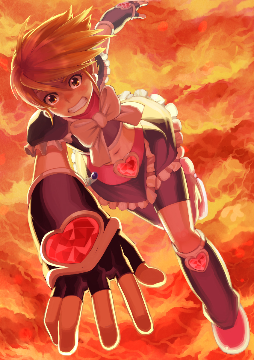 misumi nagisa and cure black (precure and 1 more) drawn by skulfaran