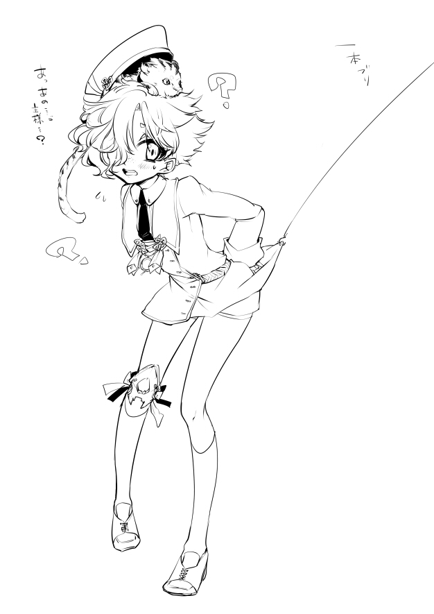 gokotai and gokotai's tigers (touken ranbu) drawn by tobi_(one)