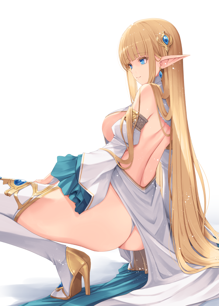 holy elf maiden (original) drawn by kirishima_satoshi