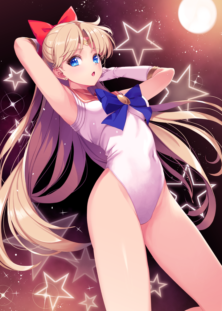 aino minako and sailor venus (bishoujo senshi sailor moon) drawn by kirishima_satoshi