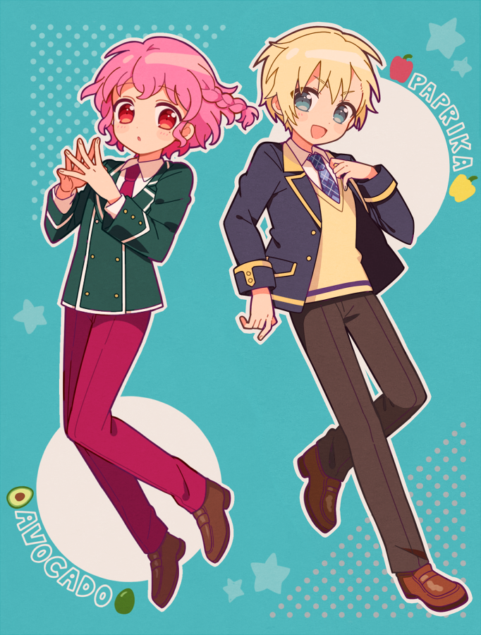 reona west and yumekawa shogo (pretty series and 2 more) drawn by 5.5