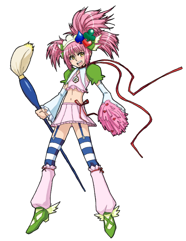 hinamori amu, amulet heart, amulet clover, and amulet spade (shugo chara!)