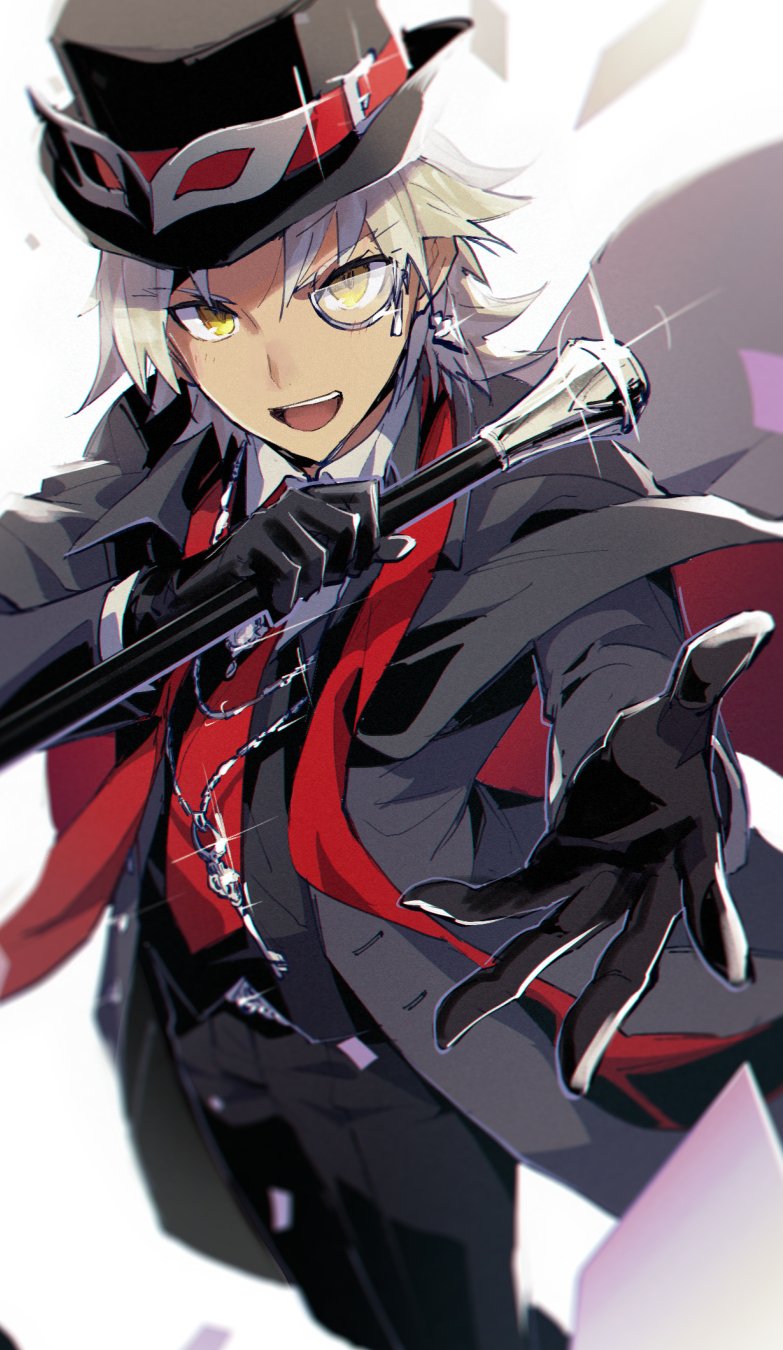 amakusa shirou (fate and 2 more) drawn by memna_(renka_roll)