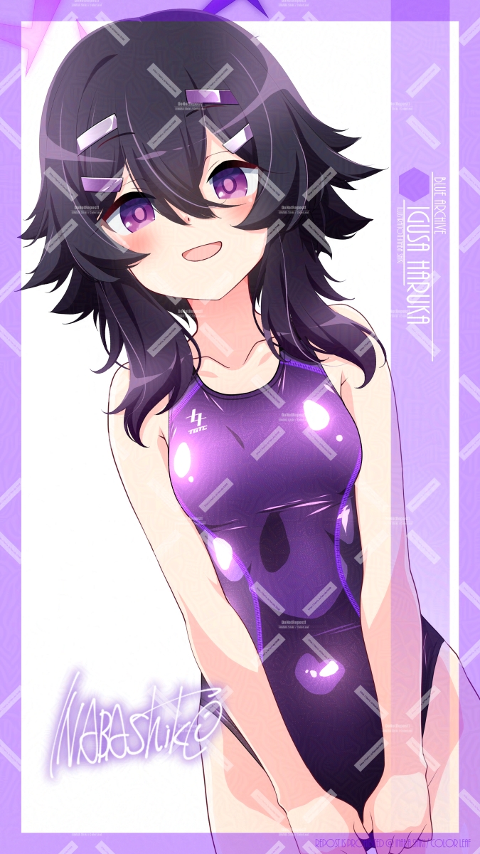 haruka (blue archive) drawn by inaba_shiki