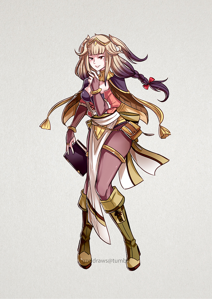tharja and faye (fire emblem and 2 more) drawn by gzei