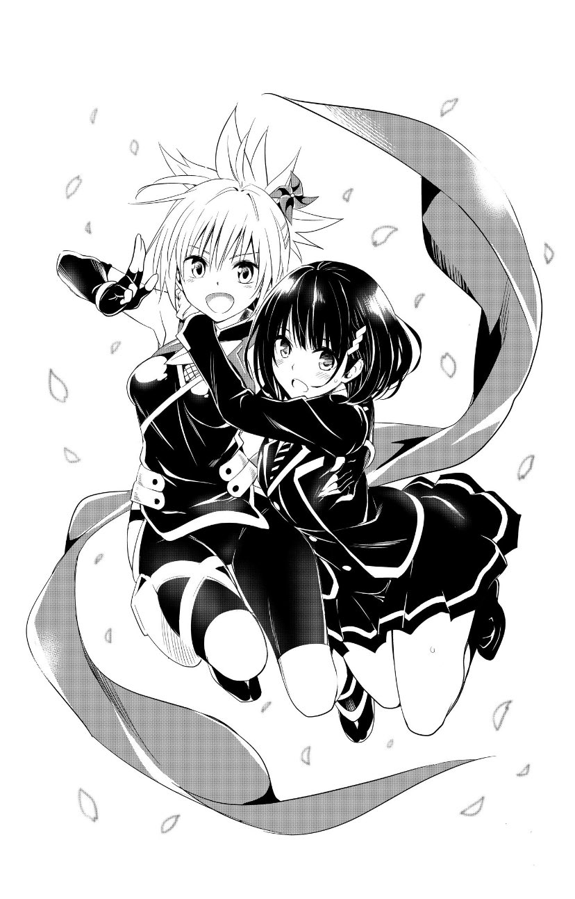 kazamaki matsuri and kanade suzu (ayakashi triangle) drawn by yabuki_kentarou