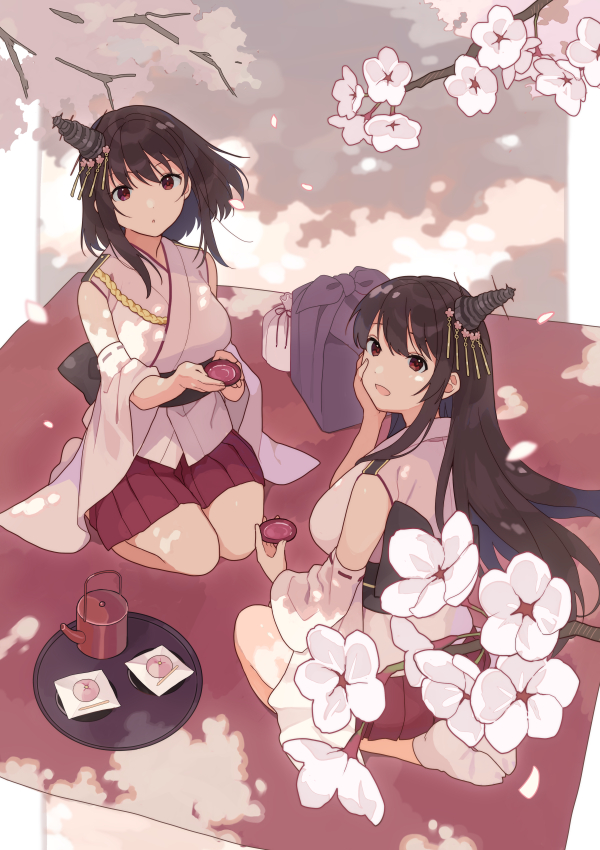 yamashiro and fusou (kantai collection) drawn by mitsuyo_(mituyo324)