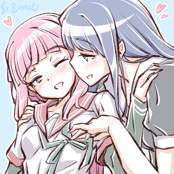 tamaki iroha and nanami yachiyo (mahou shoujo madoka magica and 1 more) drawn by studiozombie