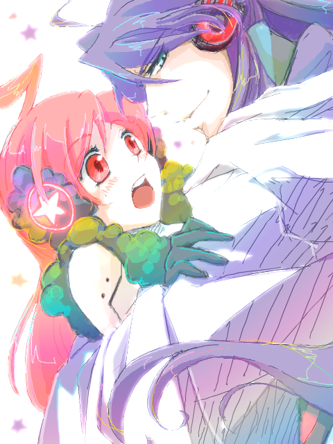 kamui gakupo and sf-a2 miki (vocaloid) drawn by rakuma