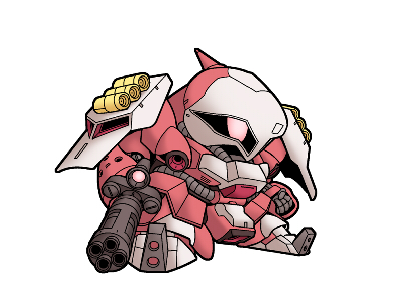 jagd doga quess custom (gundam and 2 more) drawn by nekoguruma