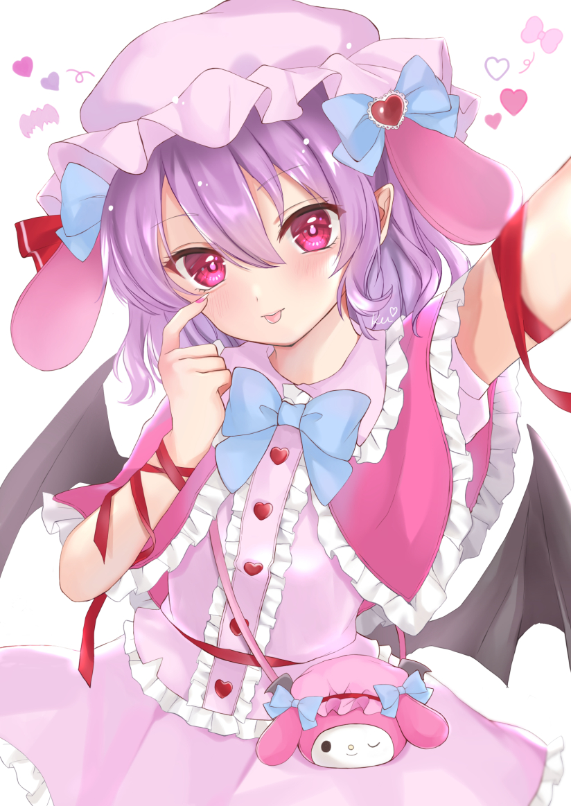 remilia scarlet and my melody (touhou and 2 more) drawn by cismlyri