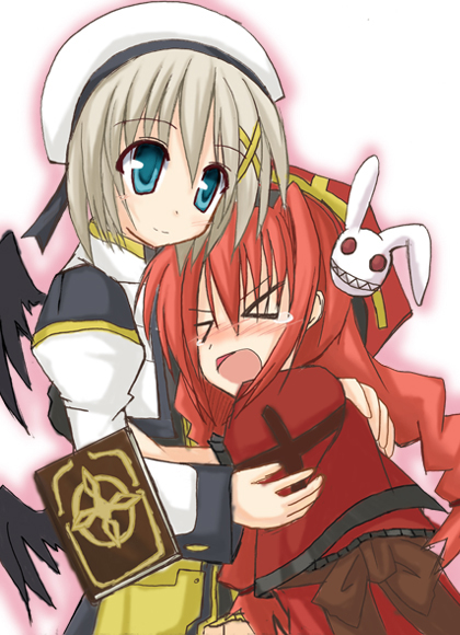 yagami hayate and vita (lyrical nanoha and 2 more)