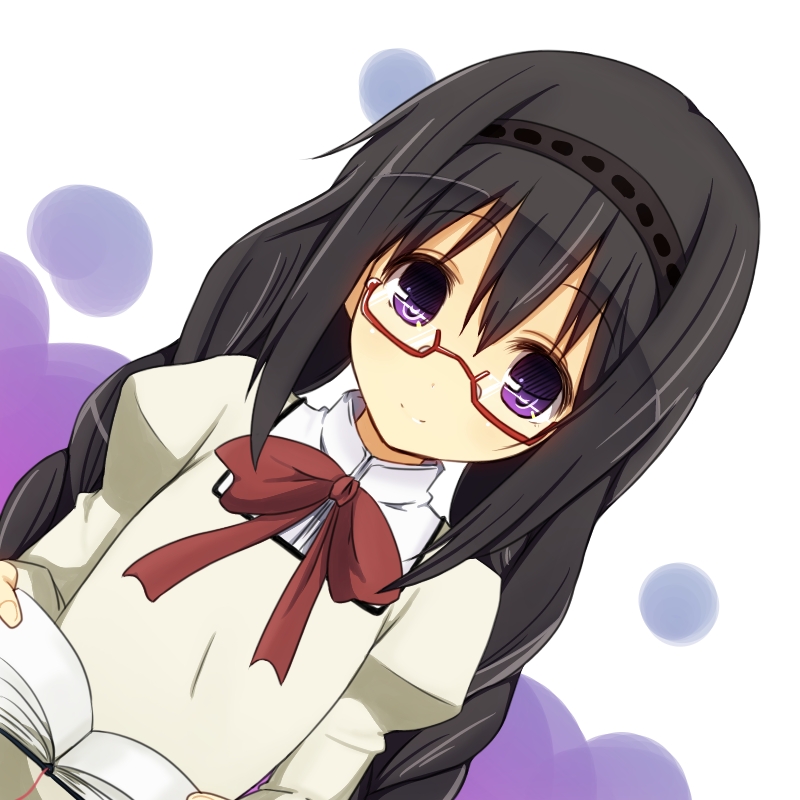 akemi homura (mahou shoujo madoka magica) drawn by amano_kouki