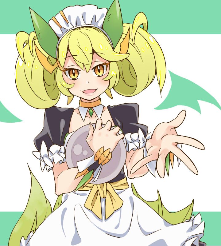 parlor dragonmaid (yu-gi-oh!) drawn by montaroman