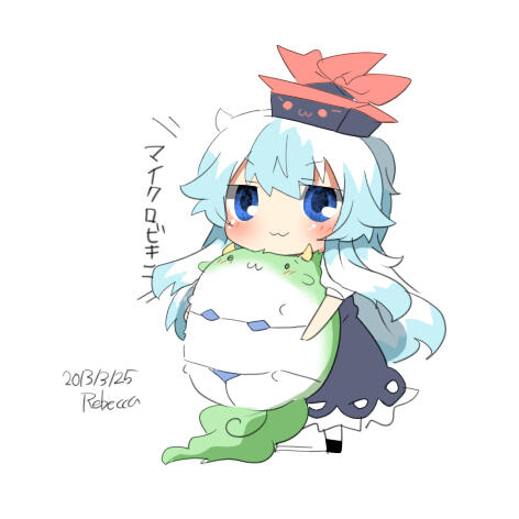 kamishirasawa keine and ex-keine (touhou) drawn by rebecca_(keinelove)