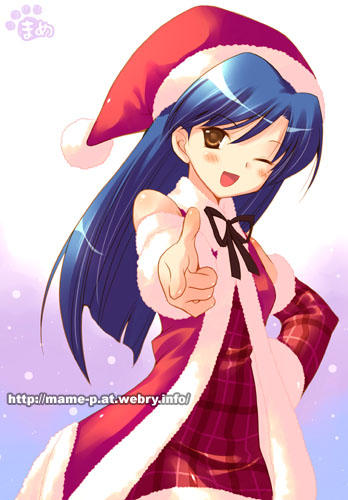 kisaragi chihaya (idolmaster and 1 more) drawn by mame-p